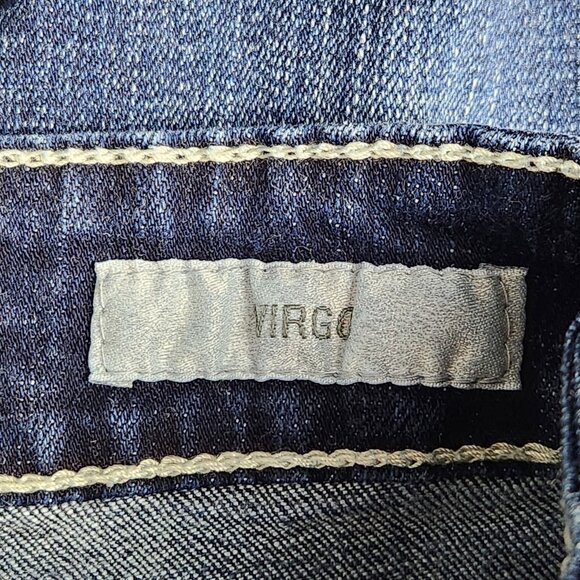 Daytrip Shorts Womens 26 Blue Virgo Low Rise Y2K Embroidered Denim Jean Bermuda - Picture 10 of 12